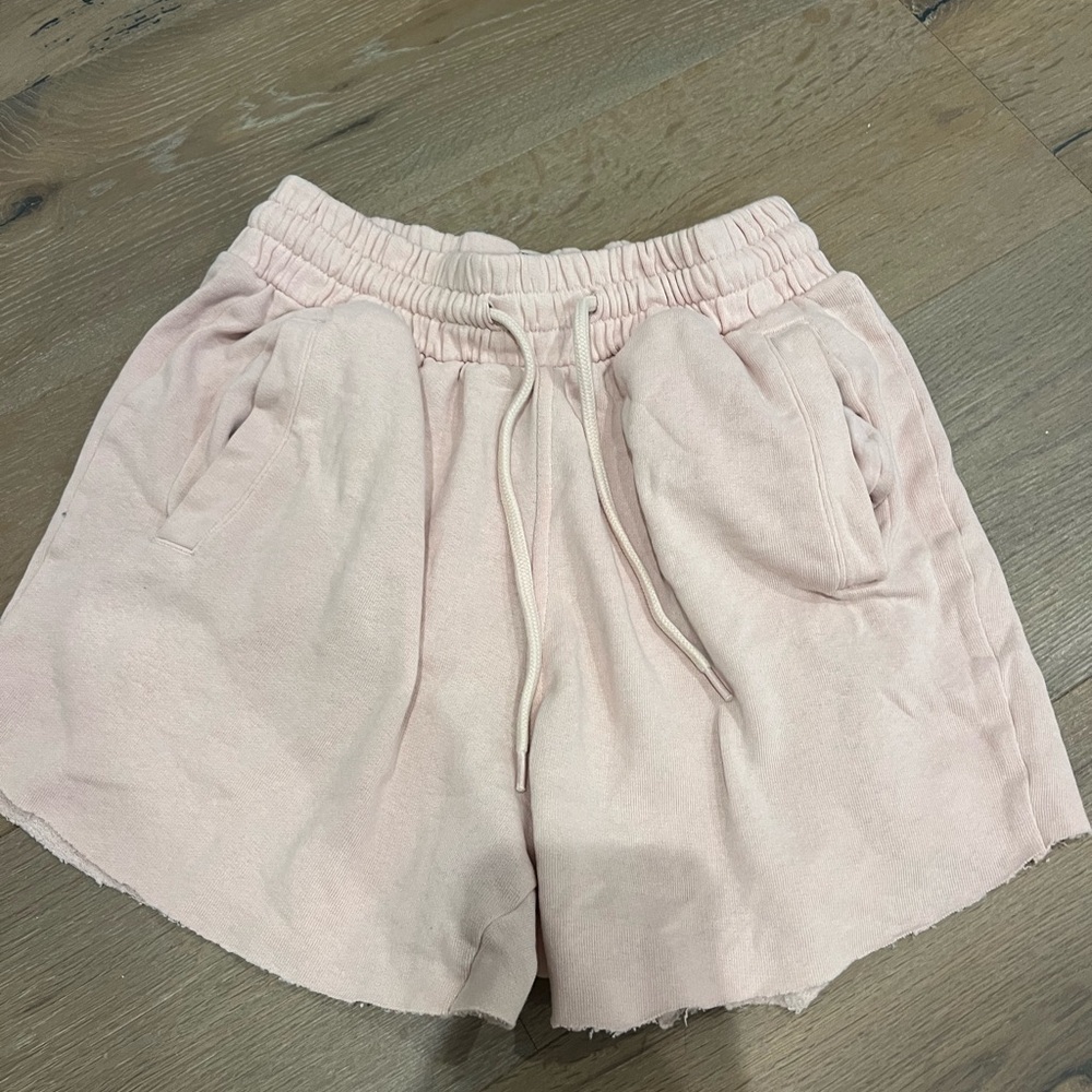 H&M Soft Pink Athletic Shorts